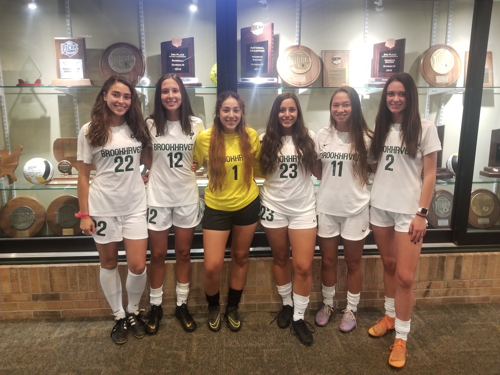 This is a picture of the Brookhaven Bears Soccer Team members that were all region. 